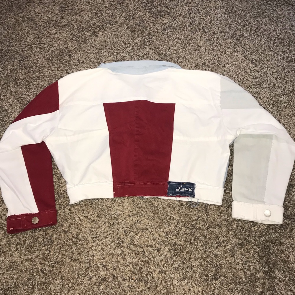 REWORK patchwork jean jacket - Picture 10 of 11